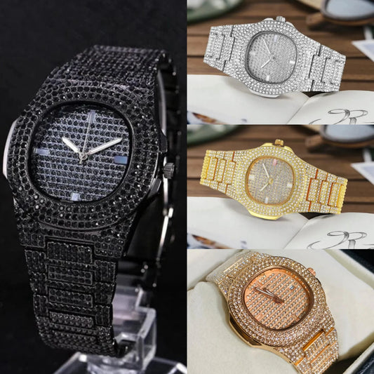 Premium Luxury Crystal Quartz Watch