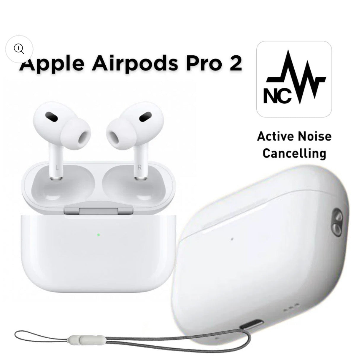 Pro 2 Wireless Bluetooth Earbuds – True Wireless Stereo, Noise Cancelling, 24H Battery with Fast Charging Case