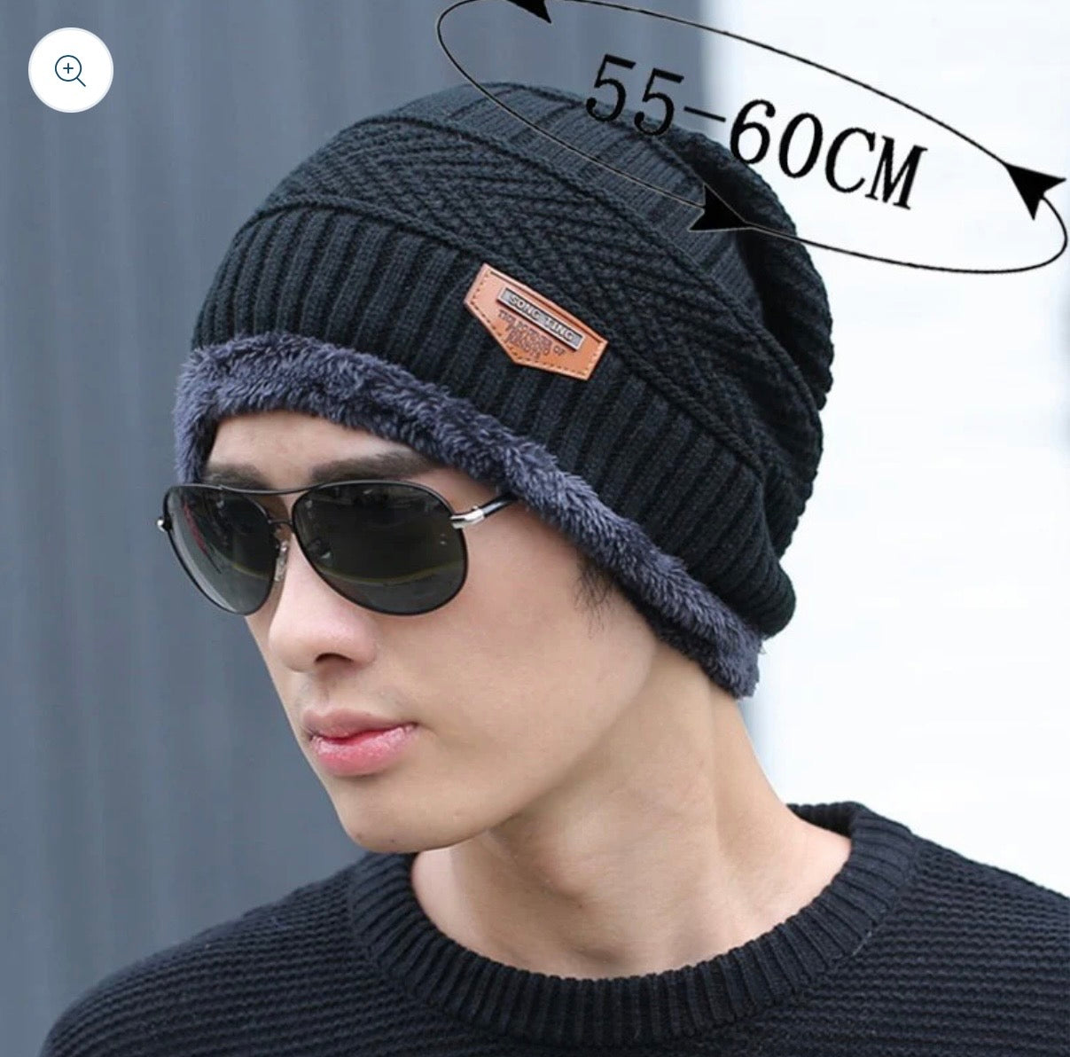 Winter Cap Beanie with Neck Warmer - Unisex