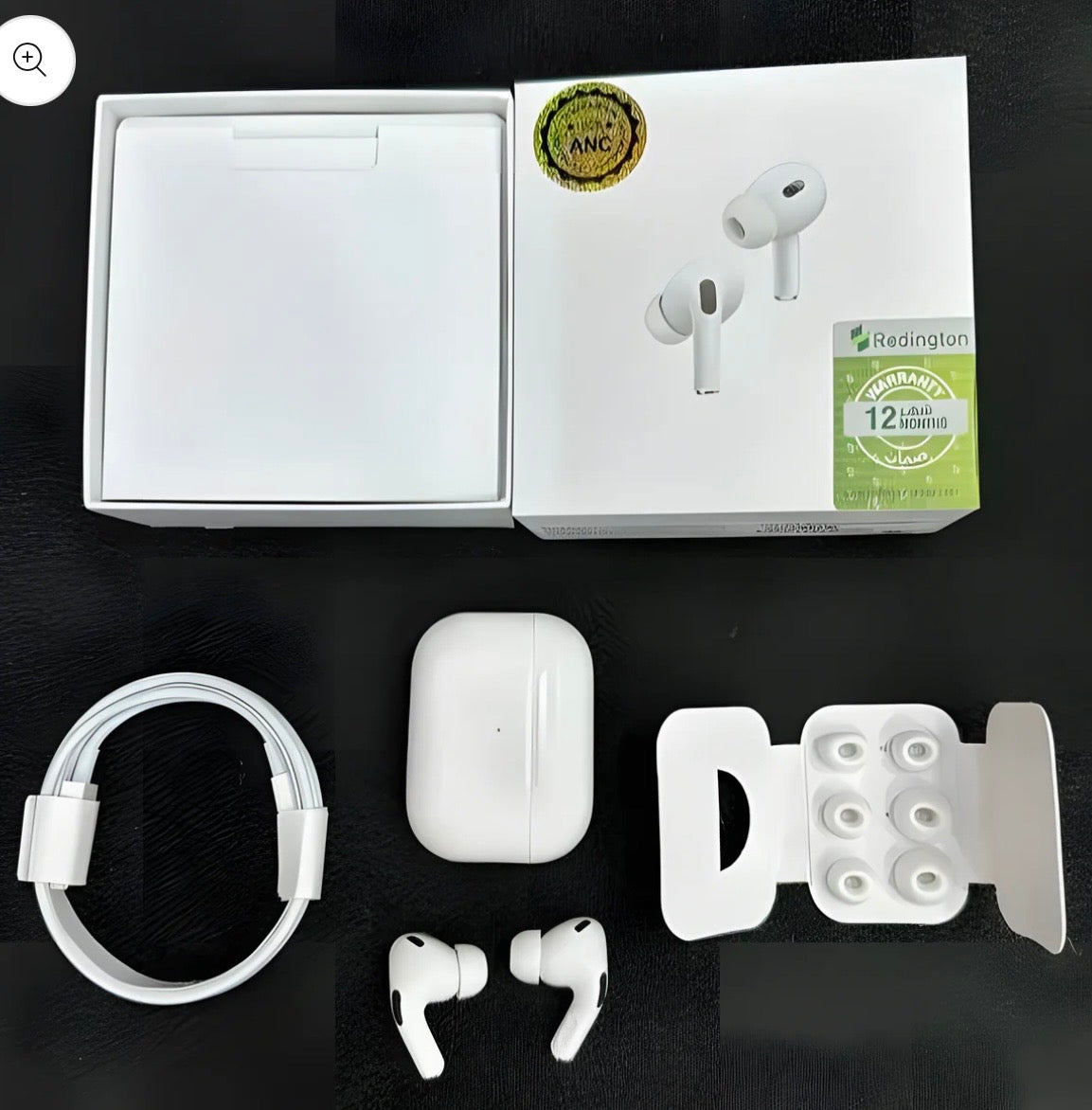 Pro 2 Wireless Bluetooth Earbuds – True Wireless Stereo, Noise Cancelling, 24H Battery with Fast Charging Case