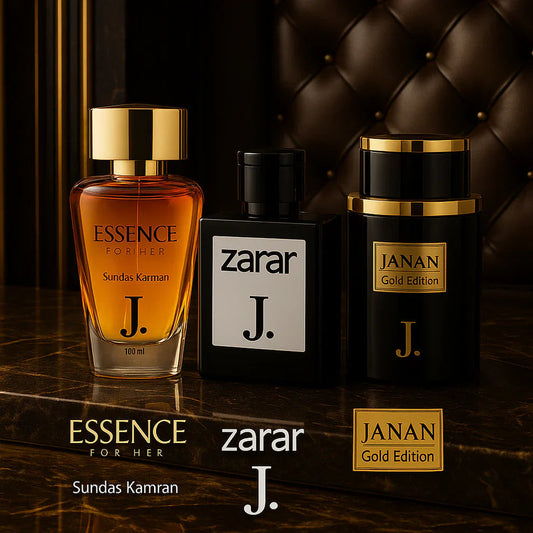 (Pack Of 3) J. – Janan Gold, Zarar, and Essence  | 3000+ Sold🔥 | Top Class Quality✅