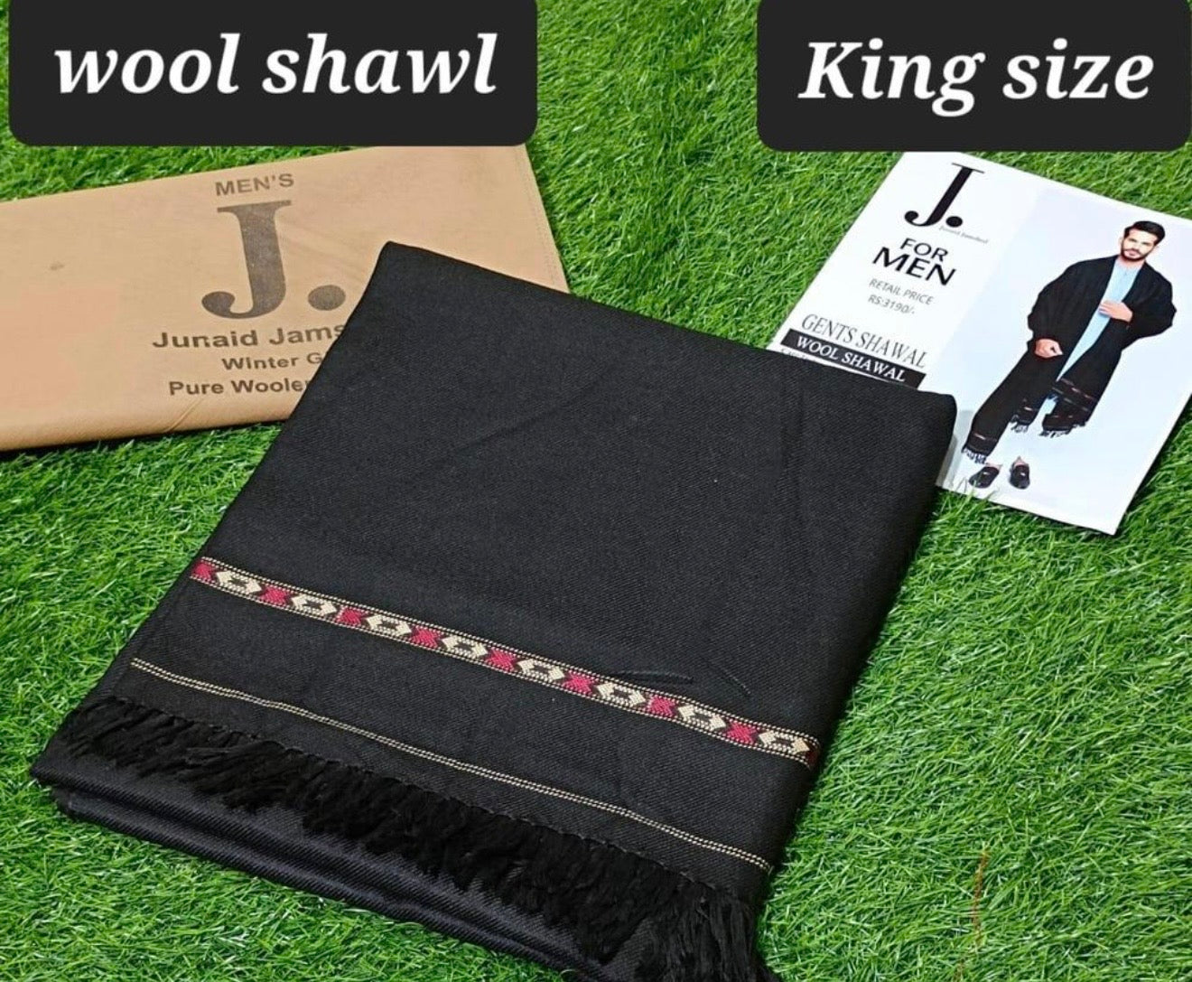J. Premium Winter Shawl for Men