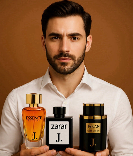 (Pack Of 3) J. – Janan Gold, Zarar, and Essence  | 3000+ Sold🔥 | Top Class Quality✅
