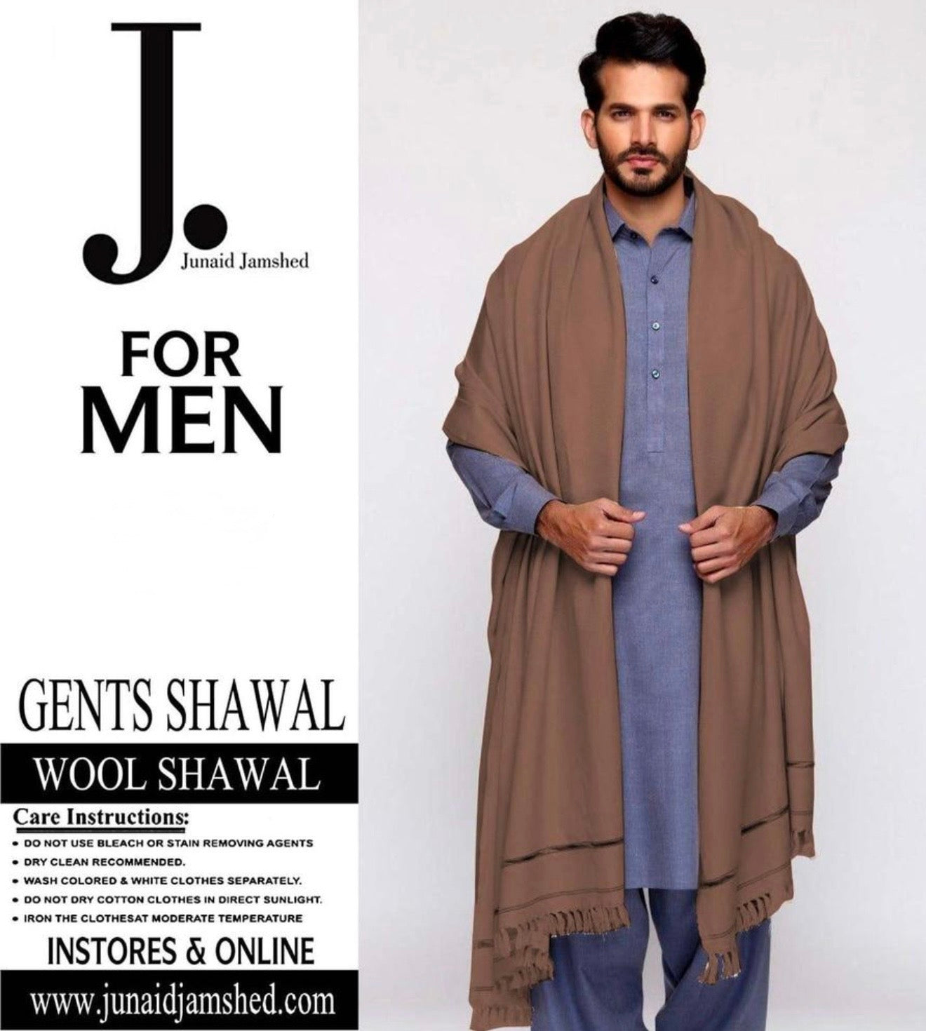 J. Premium Winter Shawl for Men