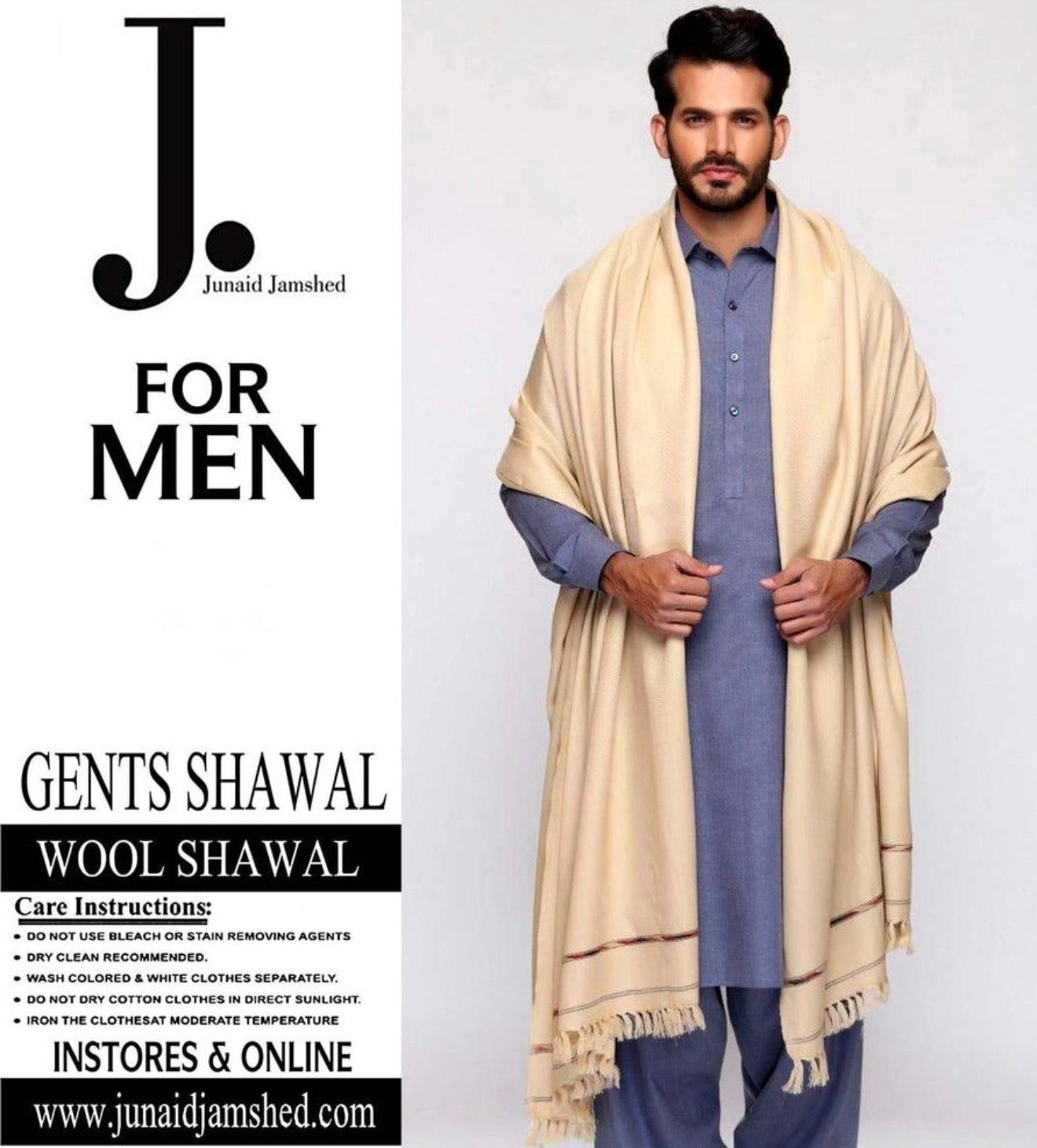 J. Premium Winter Shawl for Men